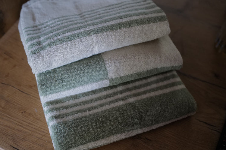 Hand Towel Sage Line II
