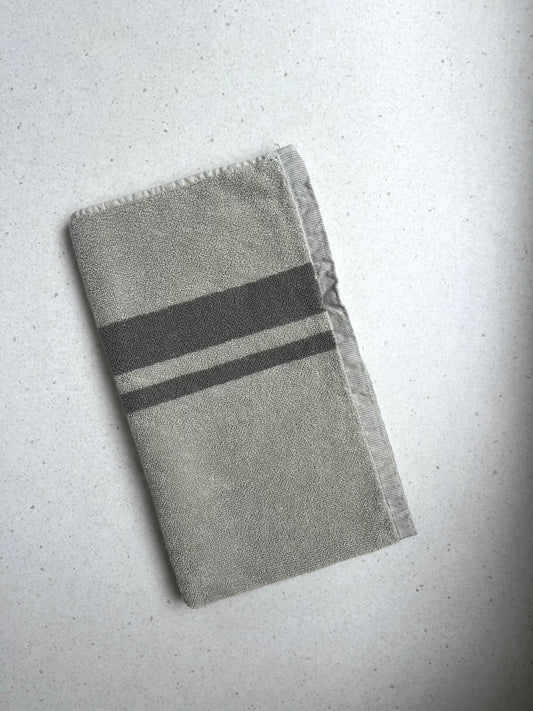 Hand Towel Grey Short Side