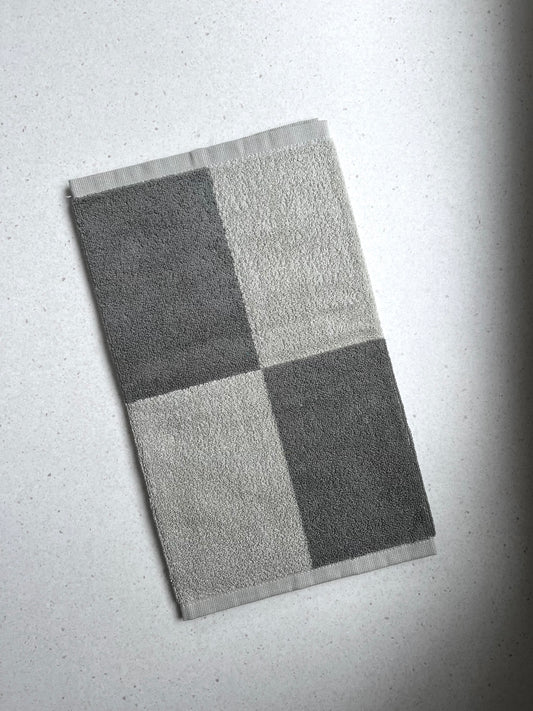 Hand Towel Grey Cross