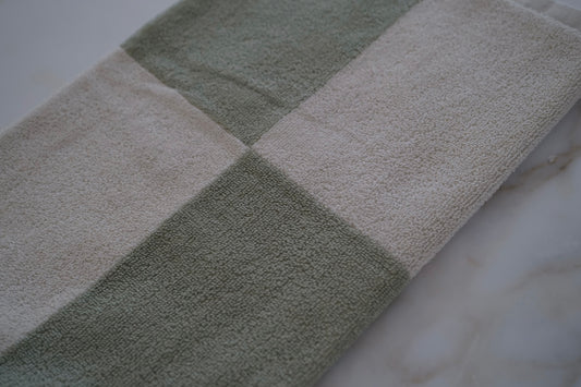 Hand Towel Sage Cross