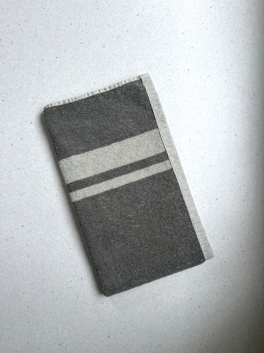 Hand Towel Grey Short Side